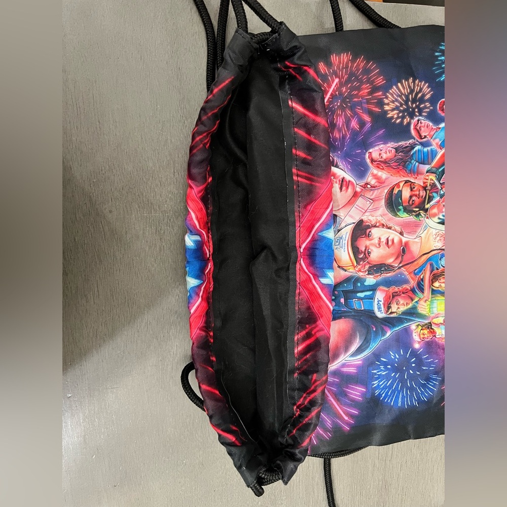 Stranger Things Drawstring Backpack - Multicolor - image 4